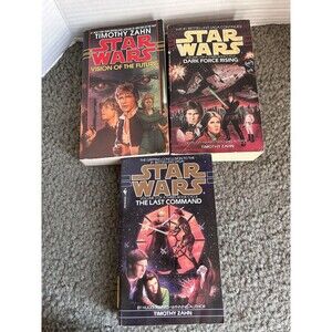 Vintage Star Wars Three Book Trilogy Paper Back Lot Of Three